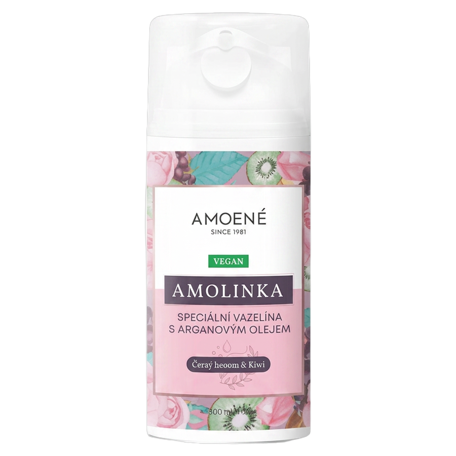 Amoené Amolinka vazelína s arganovým olejem Černý hrozen & kiwi