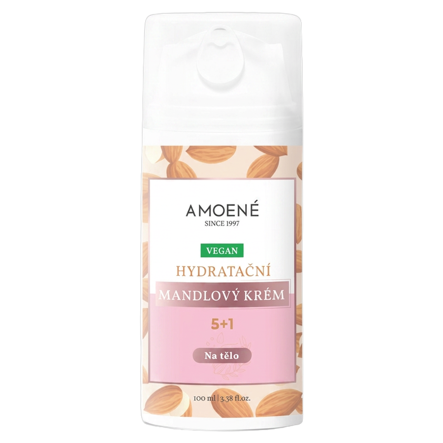 Amoené vegan hydratační mandlový krém 5+1 na tělo